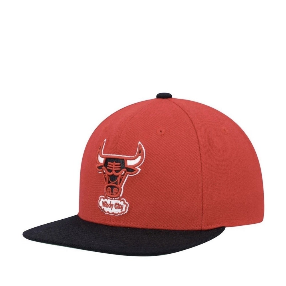 Chicago Bulls Mitchell & Ness Snapback Hats Lot of 3 NWT NBA Cap    Adjustable - Picture 13 of 16